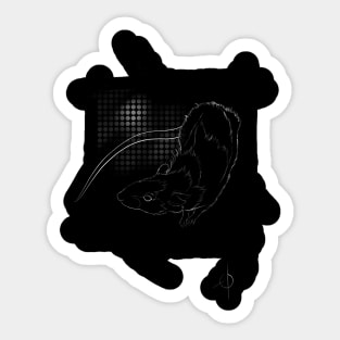 Rat love Sticker